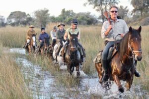 Dovolená na koni: Okavango Delta